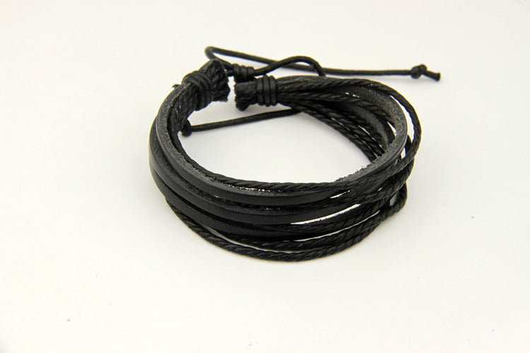 Woven Cowhide Bracelet