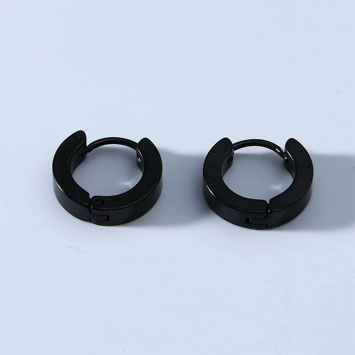 Geometric Circle Earrings For Men